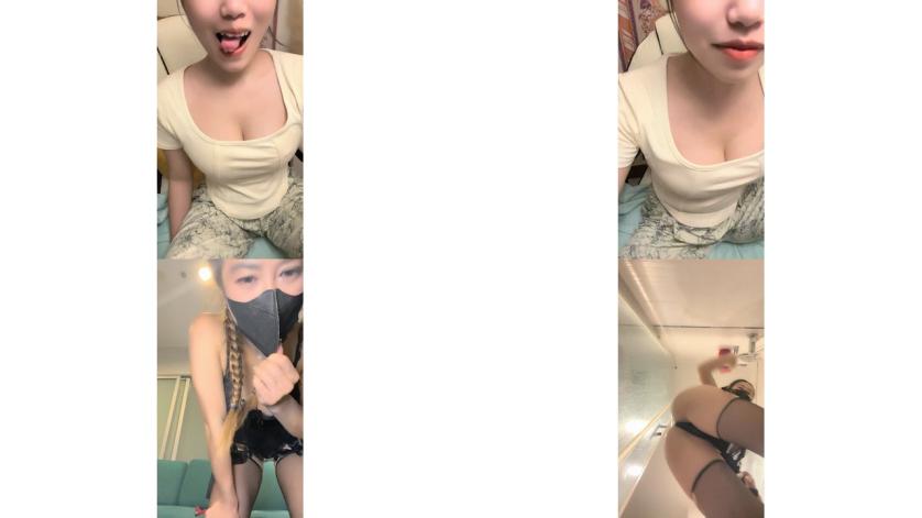女大学生被疯狂内射，超骚风情万种，家中自慰媚态万千236
