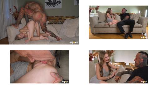 Sexy petite Tiffany Tatum gets banged the hardest by a monster cock of Rob Diesel