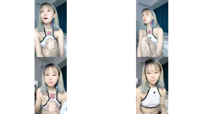 雯雯是头猪   言很可爱的骚妹子，全程露脸穿着性感的情趣内衣诱惑大秀直播，163