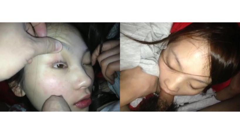 手机自拍包皮哥恶搞喝高了熟睡的表妹女同事请她大鸡巴吞精液82