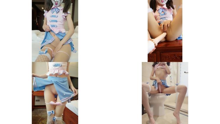 火爆网红美女软萌萝莉小仙之ss猫耳白网袜 丁裤小炮机振动嗨上天 流出好多白浆 喷水到桌上108