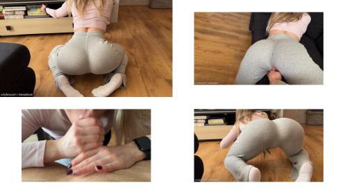 This Juicy Fat Ass Stepsister is a Naughty Little Slut. Cum in Mouth