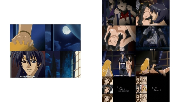 エルフィーナ_淫夜へと売られた王国で_3话無修_18禁アニメ_無修正_エルフィーナ～淫夜へと売られた王国で～_第3幕_白の姫花 黒の姫花