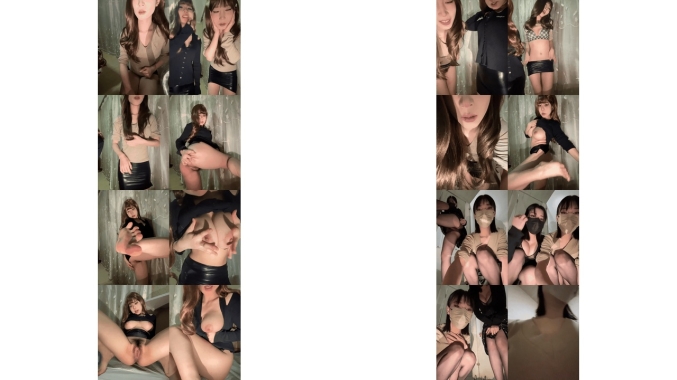 双美女奶控必看~奇耻大乳好邻居幼梨脸鲍同框自慰楼道露出24