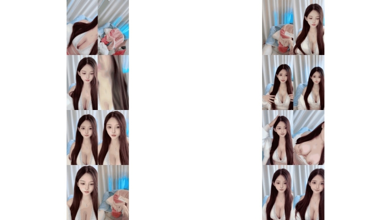 清纯浑身透白的肌肤，翹起白白的玉臀，看着眼前的女人爱不释手81