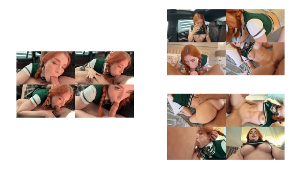 很符合国人审美的极品洋马-sweetiefox甜狐-大美女扎着麻花辫双马尾，穿着绿毛衣学院风jk，被大屌各种姿势猛操的表情爽飞了45