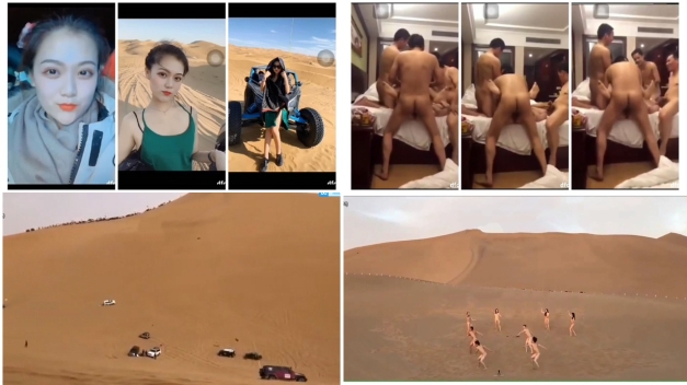 网络热搜阿拉善英雄会越野族男女裸奔狂欢。宾馆群网上流传分钟的是拼接假视频，此为完整版
