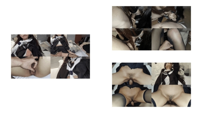 调教jk黑丝小嫩模少女 小喵365 牵着狗链让她舔吸大肉棒，湿嫩的骚穴很敏感插入就爽叫被她榨喷射