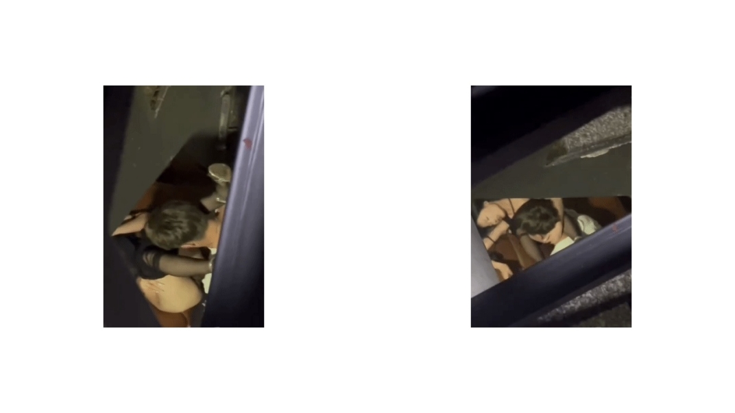 猎奇 小情侣在楼梯间啪啪，男的太弱了没艹几下鸡巴就软了，给你机会不中用啊，放开她让我来92