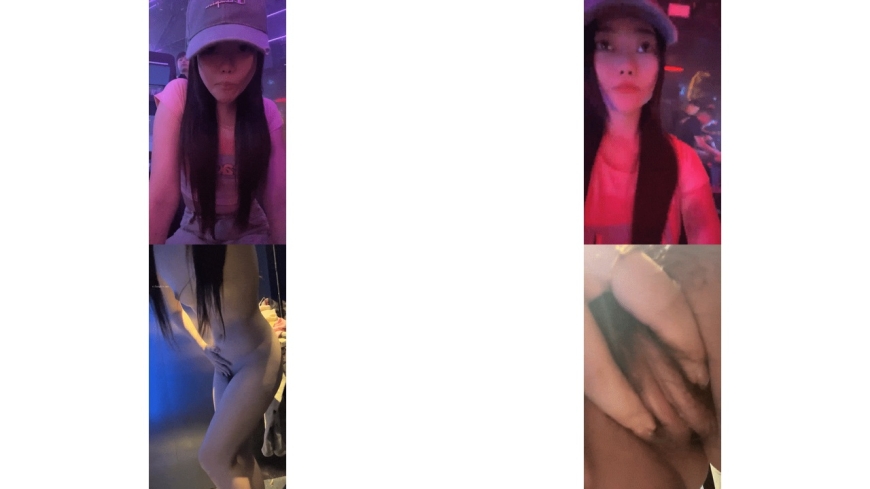 03年安琪拉，酒吧嗨喝醉，厕所全裸狂吐，酒店开房自慰，多么激情四射的一夜，刺激2