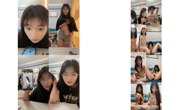 困困兔颜值不错的清纯小骚妹，妹子黑丝长腿十分诱人，好姐妹在旁边，掰开给狼友看特写31