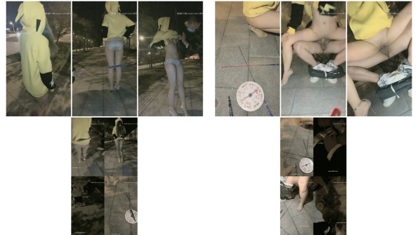 新鲜出炉，户外野战翻车户外4p萝莉女王沈阳街头啪啪，地点暴露，被举报直播，搜出手机带走水印479