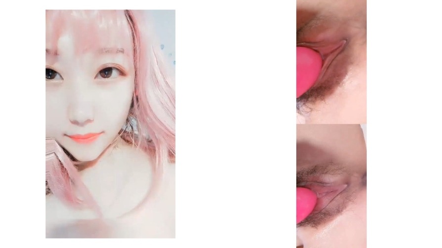 换个名字ba颜值不错嫩妹子自慰诱惑，近距离特写跳蛋震动粉穴高潮出水95