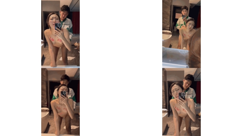 賤狗騷貨肉便器，高顔值女友酒店和小鮮肉自拍錄像，淫聲浪浪64