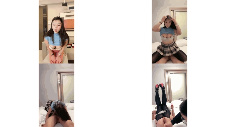 紧身裤风骚御姐一线天肥穴脱下内裤开档黑丝，假屌爆菊双洞齐开，骑脸插嘴各种姿势爆操51