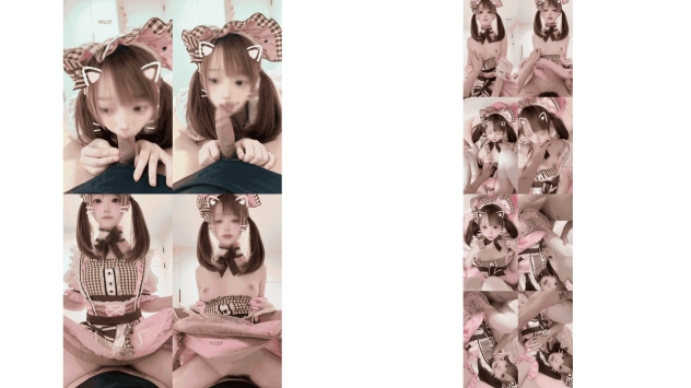 超极品合法卡少萝乖女儿私定版，双马尾情趣女仆装做爱，轻轻一操就哼哼唧唧的，声音动听358