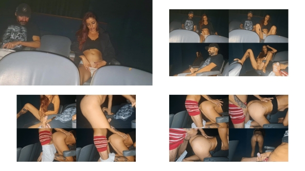 Cuckold takes wife to porn cinema for the first time!
