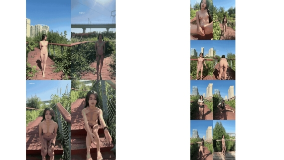 西萌工作室力作，颜值学妹瑞瑞，极品清纯小仙女，公园露出，掏出道具自慰，体操尬舞，4k画质佳作133