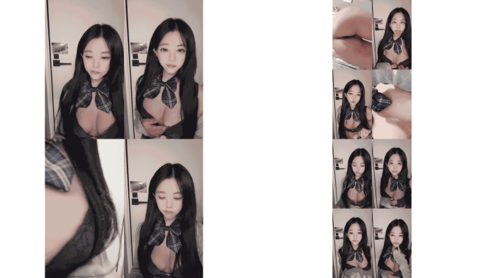 05小妮娜极品学姐完美的颜值，无辜的眼神哗哗的小娇乳童颜小粉鲍3