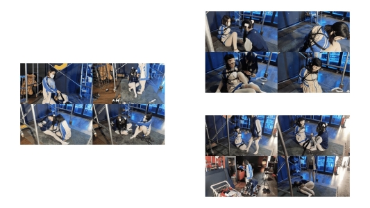 绳欲club】兔兔小钰双人校服_女调女_双人剧情_女m反攻_胶带zx_强制x=x