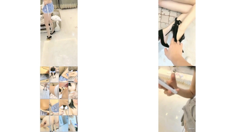 萝莉美眉 哥哥插深一点好爽好多水 啊来了 身材苗条细长腿穿上女仆装 在沙发被小哥边操边喷 最后内射