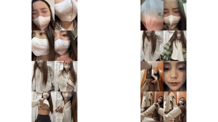 LoveLynn_骚母狗户外男厕所跳蛋喷水大秀_时不时看看后面有没人001