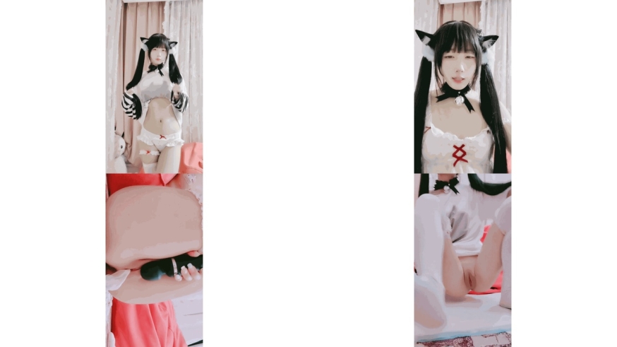 清纯系天花板新人下海无敌美少女双马尾无毛嫩穴，小小年纪超会玩，跳蛋大黑牛双管齐下