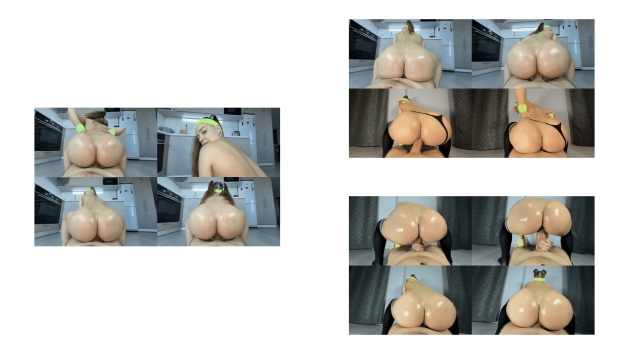 Big oiled ass anal schoolgirl riding fat cock _ Montanasvibe