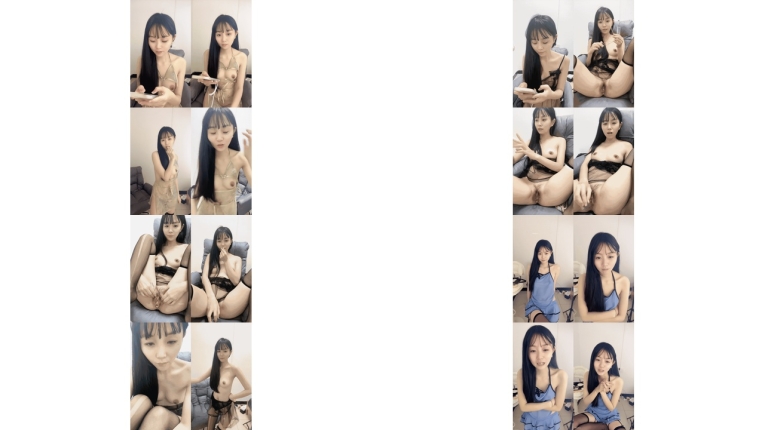 20岁清纯四川小美女，小允。薄纱掩盖不住，曼妙的小腰扭动，大尺度，三点都粉自慰水溢出