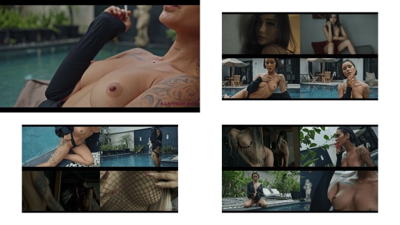 SANKTOR _ ART NUDE EROTIC STRIPTEASE WITH TOP MODELS