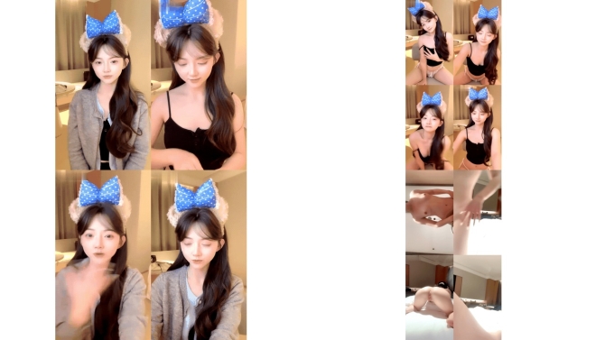 小樱花良家小母狗，乖巧美女自慰，双指插入扣嫩穴，翘起屁股流出淫水，跳蛋震动低低呻吟