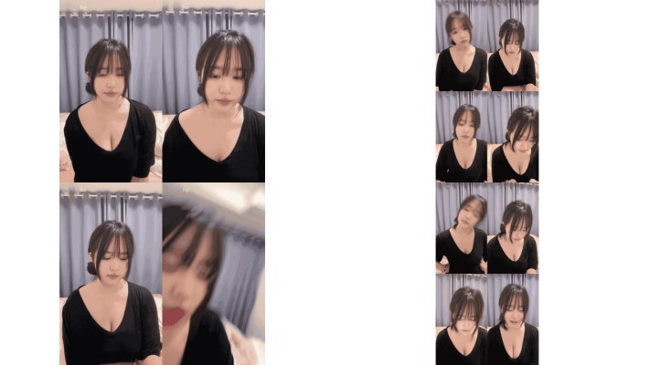 奈奈酱丰满内涵闷骚女，搔首弄姿撩狼友们005