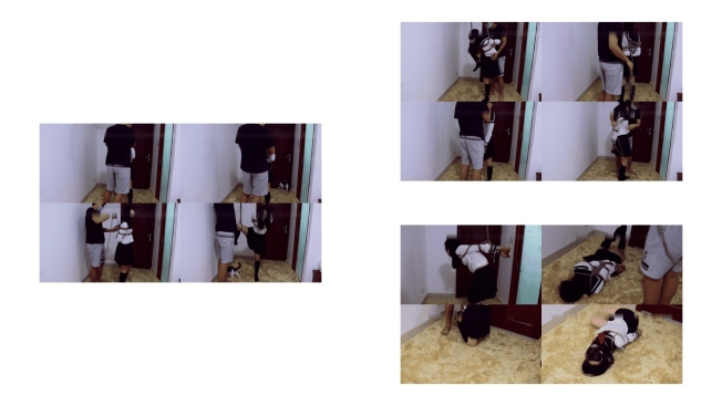 绳艺_ 窒息_ HUI_HUI_15_水手服紧缚_单脚吊驷马猥亵