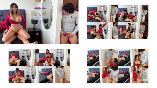 Smelling Stepsis panties ends well! I caught her fucking her boyfriend and then she fucked me too!