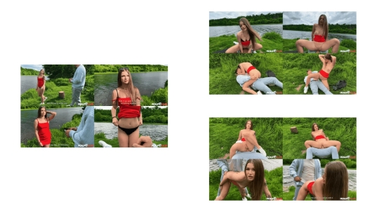 PickupClub - Olivia Sparkle 和她的新相识 Michael Fly 的户外搭讪