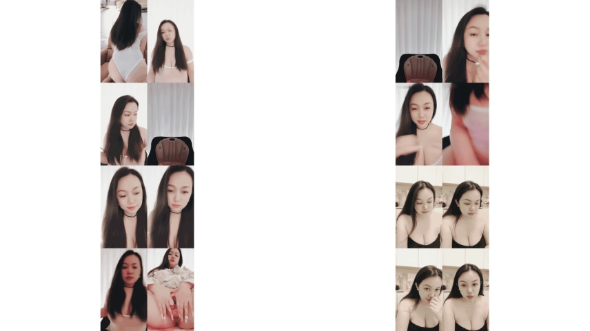 多肉垚垚童颜巨乳清纯美少女，外表清纯超甜美，在家发骚全裸，舌吻让我看看你小穴，跳蛋塞穴，粉嫩紧致嫩穴002