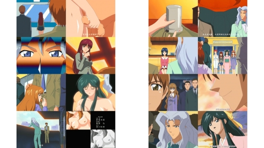 (18禁アニメ) (無修正) [バニラ] 集団痴漢電車 後編