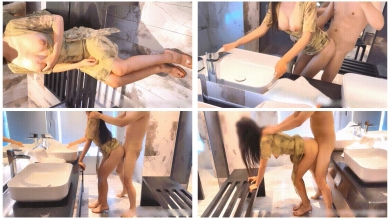 优雅气质尤物御姐女神 美乳翘臀半脱连衣裙，镜子前翘起美臀后入，一边被操一边看自己发骚的样子，上位骑乘全自动