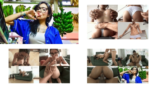 Tattooed Latina Gets Oiled Up and Gags on Fucking Cock in Sloppiest Deepthroat