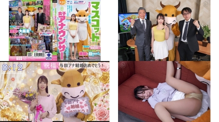 dldss-525 マスコットと女子アナウンサー今日の天気は荒れ模様。国民的人気女子アナの電撃結婚!!それはマスコットまでも嫉妬に狂わせて。 与田りん