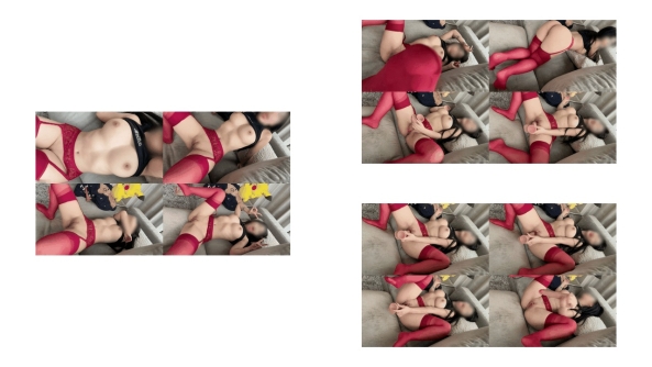 新作Myfans _072q 极品身材红色吊带袜自慰 肥逼大屁股_1