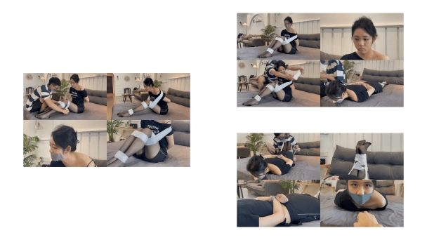 小树 美脚之友2之两种最贵的欧美胶带封嘴
