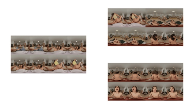 Mitzi X- Brunette Trainer's Favorite Exercise is Your Cock VR